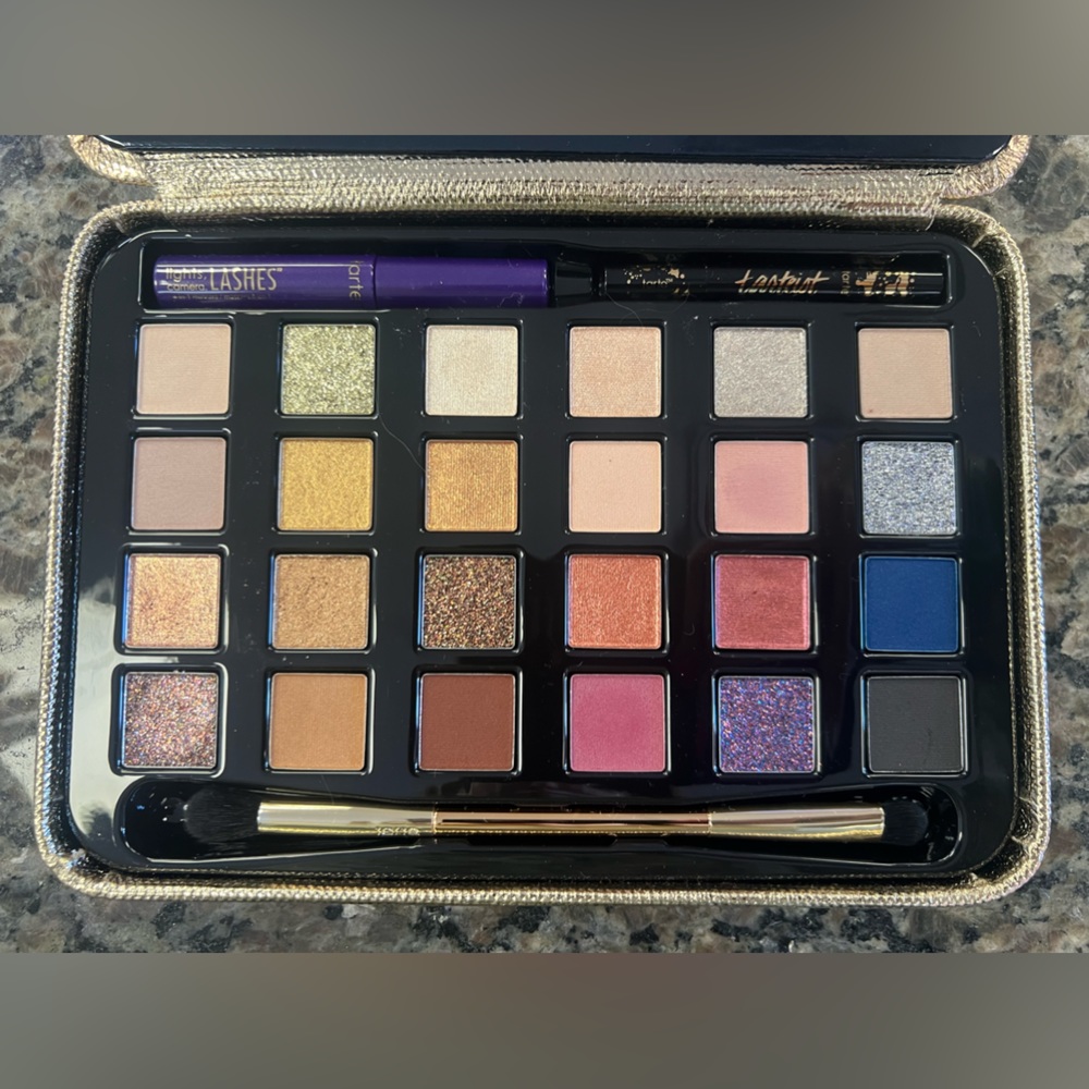 Tarte Limited Edition Winter Wonderland Set - Eyeshadow Palette Mascara Eyeliner - Picture 14 of 14